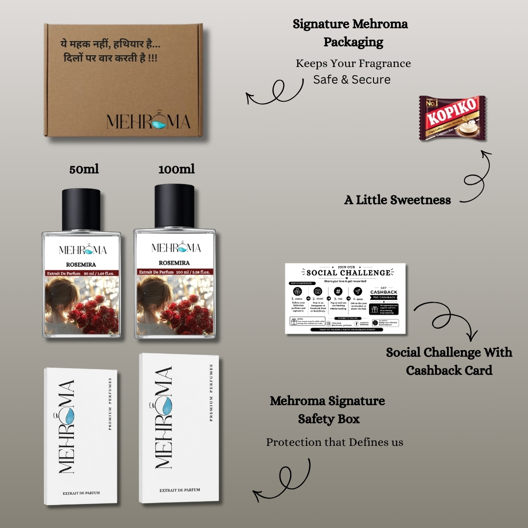 Rosemira | Inspired By Shanaya | Extrait De Parfum |