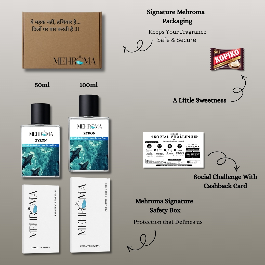 ZYRON | INSPIRED BY RASASI HAWAS | EXTRAIT DE PARFUM