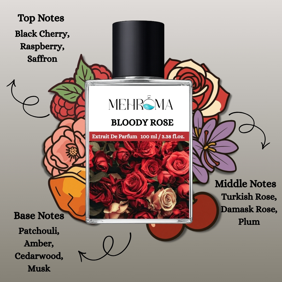 BLOODY ROSE | INSPIRED BY VAMPIRE BLOOD | EXTRAIT DE PARFUM