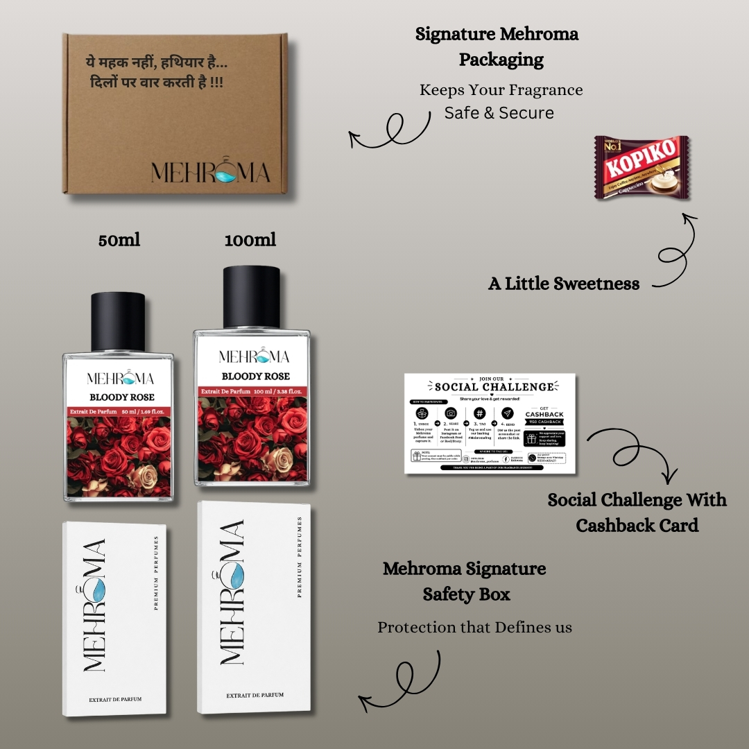 BLOODY ROSE | INSPIRED BY VAMPIRE BLOOD | EXTRAIT DE PARFUM