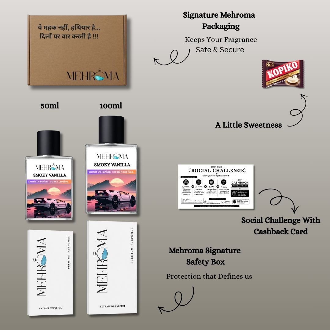 SMOKY VANILLA | INSPIRED BY TOMFORD TOBACCO VANILLE | EXTRAIT DE PARFUM