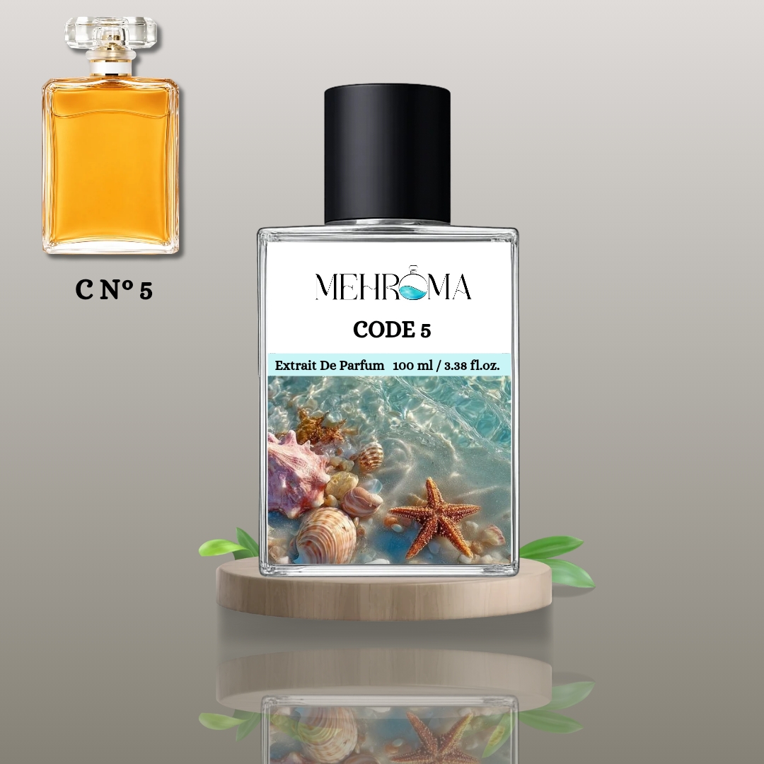 CODE 5 | INSPIRED BY CHANEL NO. 5 | EXTRAIT DE PARFUM