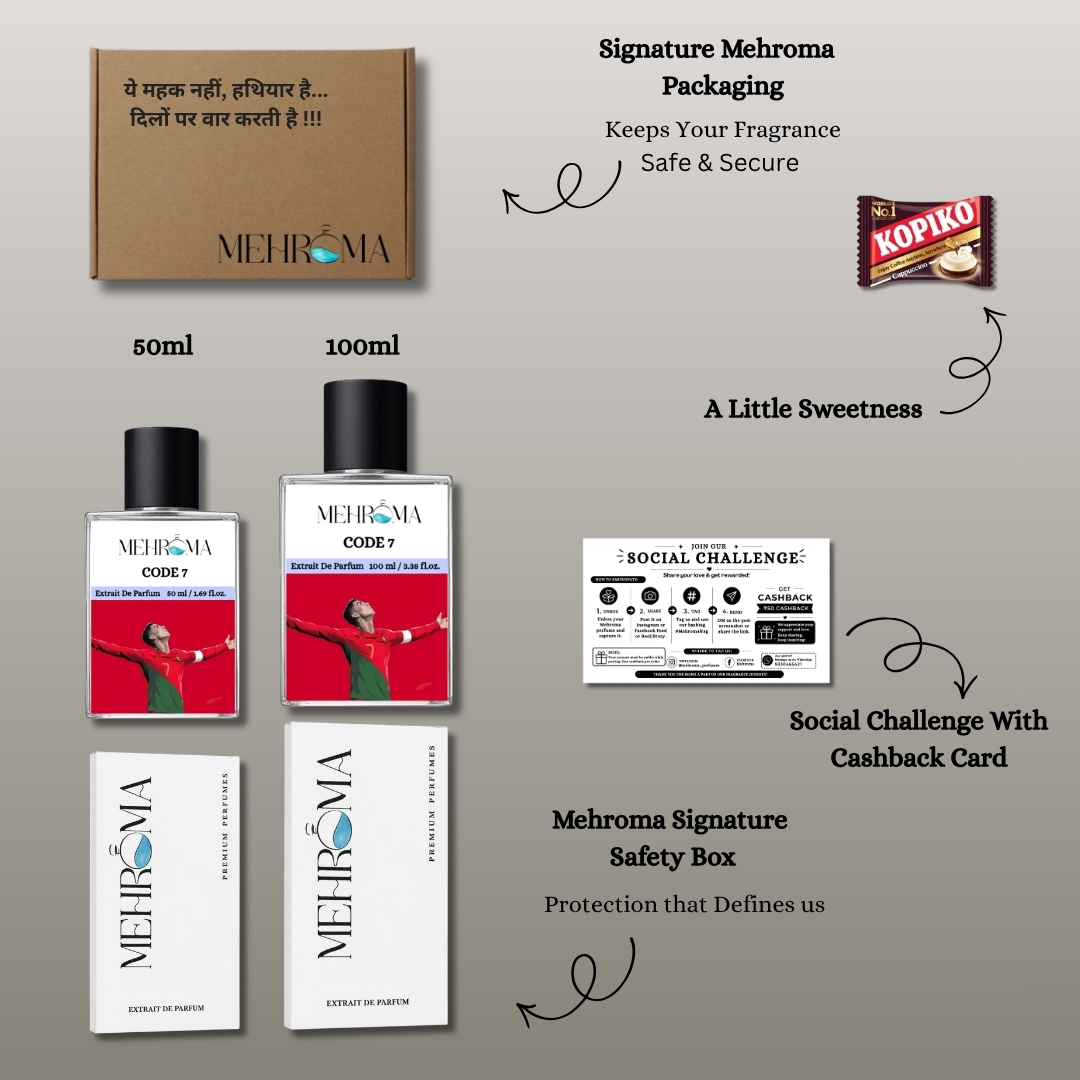 CODE 7 | INSPIRED BY CR7 | EXTRAIT DE PARFUM