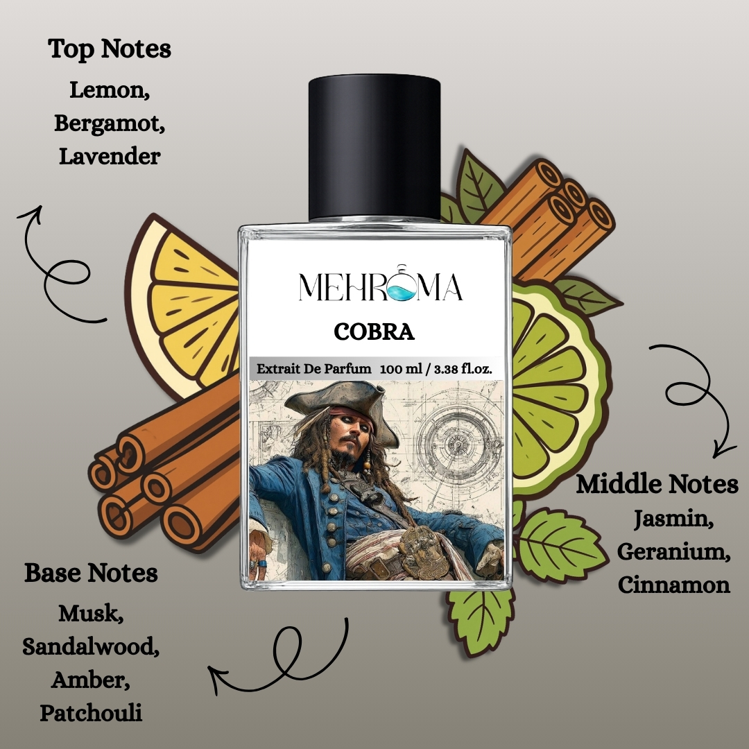COBRA | INSPIRED BY COBRA| EXTRAIT DE PARFUM